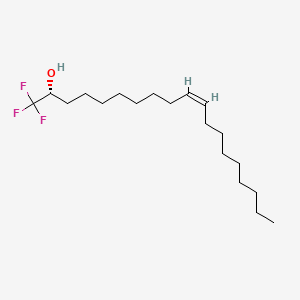 Chemical structure of 1(R)-(Trifluoromethyl)oleyl alcohol