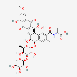 Chemical structure of Benanomicin A