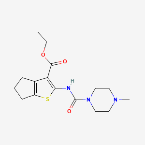 Chemical structure of SMU127