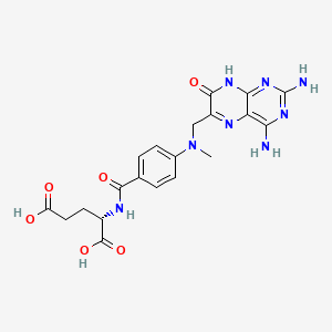 Chemical structure of 7-hydroxy Methotrexate
