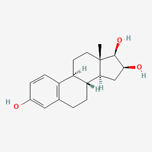 Chemical structure of 16-Epiestriol