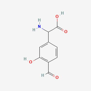 Chemical structure of Forphenicine