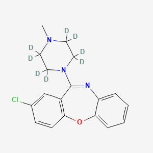 Chemical structure of Loxapine-d8