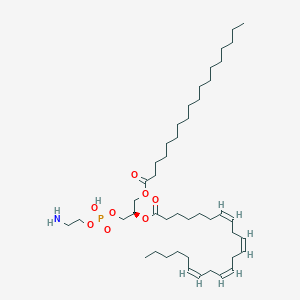 Chemical structure of 1-Stearoyl-2-Adrenoyl-sn-glycero-3-PE