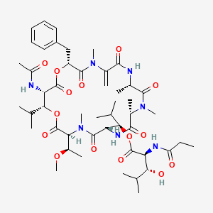 Chemical structure of FR900359
