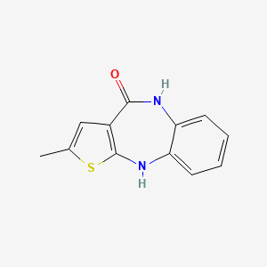 Chemical structure of Olanzapine-related Compound B