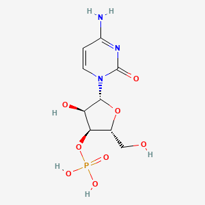 Chemical structure of Cytidine 3'-monophosphate