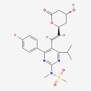 Chemical structure of Rosuvastatin lactone