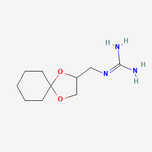 Chemical structure of Guanadrel