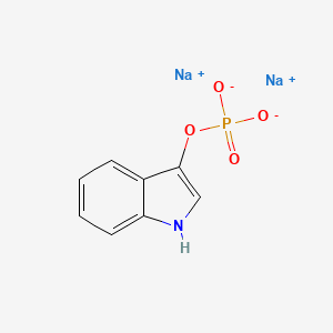 Chemical structure of Indol-3-yl sodium phosphate