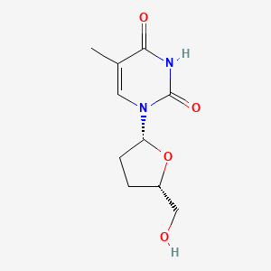 Chemical structure of 3′-deoxy Thymidine