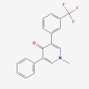 Chemical structure of Fluridone