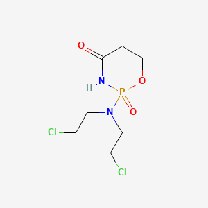 Chemical structure of 4-oxo Cyclophosphamide