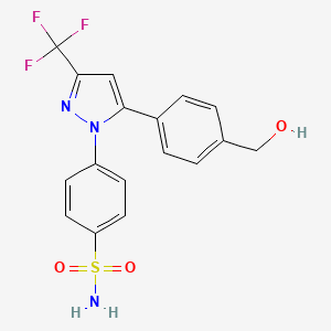 Chemical structure of Hydroxy Celecoxib