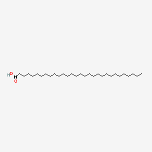 Chemical structure of Triacontanoic Acid