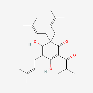 Chemical structure of Colupulone