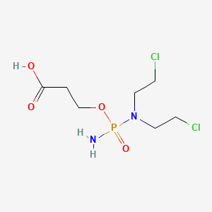 Chemical structure of Carboxyphosphamide