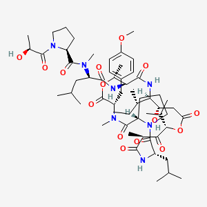 Chemical structure of Didemnin B