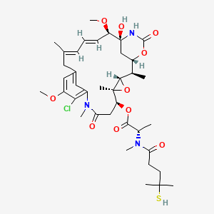 Chemical structure of DM4 (hydrate)