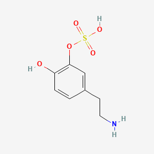 Chemical structure of Dopamine 3-O-Sulfate