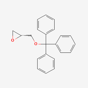 Chemical structure of (R)-Glycidyl Trityl Ether