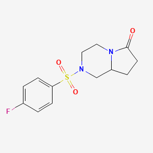 Chemical structure of Unifiram