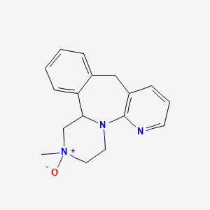 Chemical structure of Mirtazapine N-oxide