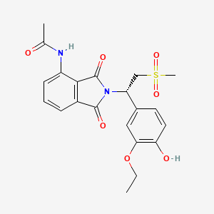 Chemical structure of O-Demethyl Apremilast