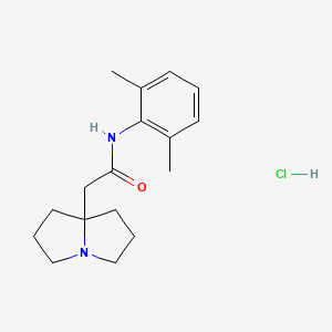Chemical structure of Pilsicainide Hydrochloride