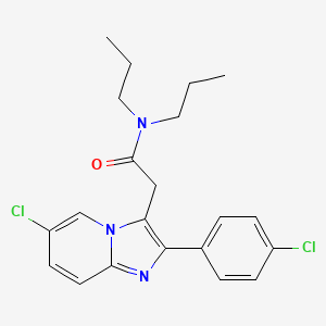 Chemical structure of Alpidem