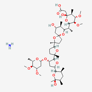 Chemical structure of Maduramicin
