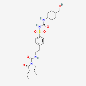 Chemical structure of Hydroxyglimepiride