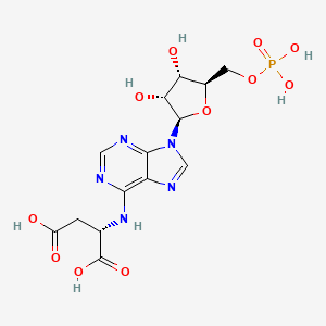 Chemical structure of Adenylosuccinic Acid (ammonium salt)