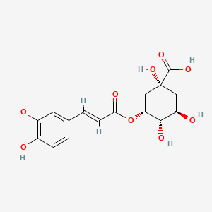 Chemical structure of 5-Feruloylquinic Acid