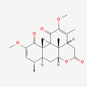 Chemical structure of Quassin