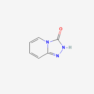 Chemical structure of Triazolopyridinone