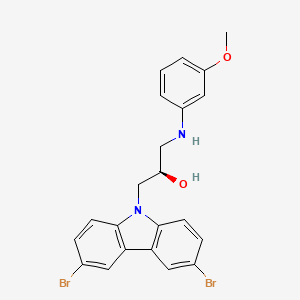 Chemical structure of (R)-P7C3-Ome