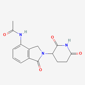 Chemical structure of N-acetyl Lenalidomide