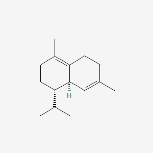 Chemical structure of (+)-δ-Cadinene