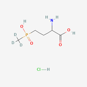 Chemical structure of Glufosinate-d3 Hydrochloride