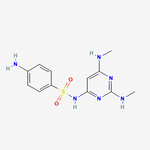 Chemical structure of Ro 04-6790 (hydrochloride hydrate)