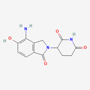 Chemical structure of Hydroxy Lenalidomide
