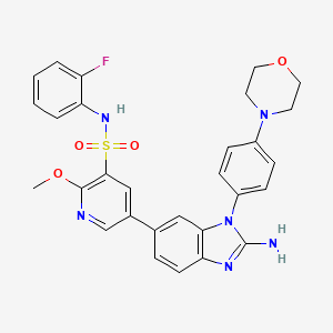 Chemical structure of GSK-A1
