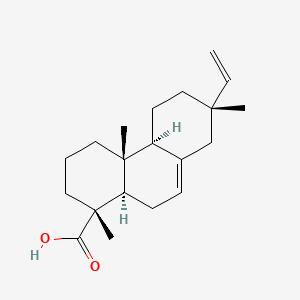Chemical structure of Isopimaric Acid