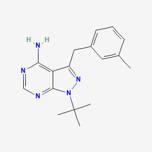 Chemical structure of A-943931 (hydrochloride hydrate)