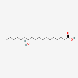 Chemical structure of 12-Hydroxystearic acid