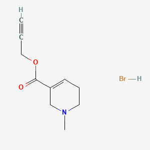 Chemical structure of Arecaidine propargyl ester hydrobromide