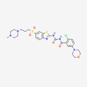 Chemical structure of AZ-GHS-22