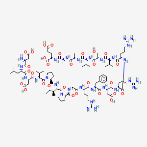 Chemical structure of Calcineurin Substrate (trifluoroacetate salt)