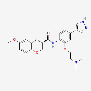 Chemical structure of Chroman 1 (hydrochloride hydrate)